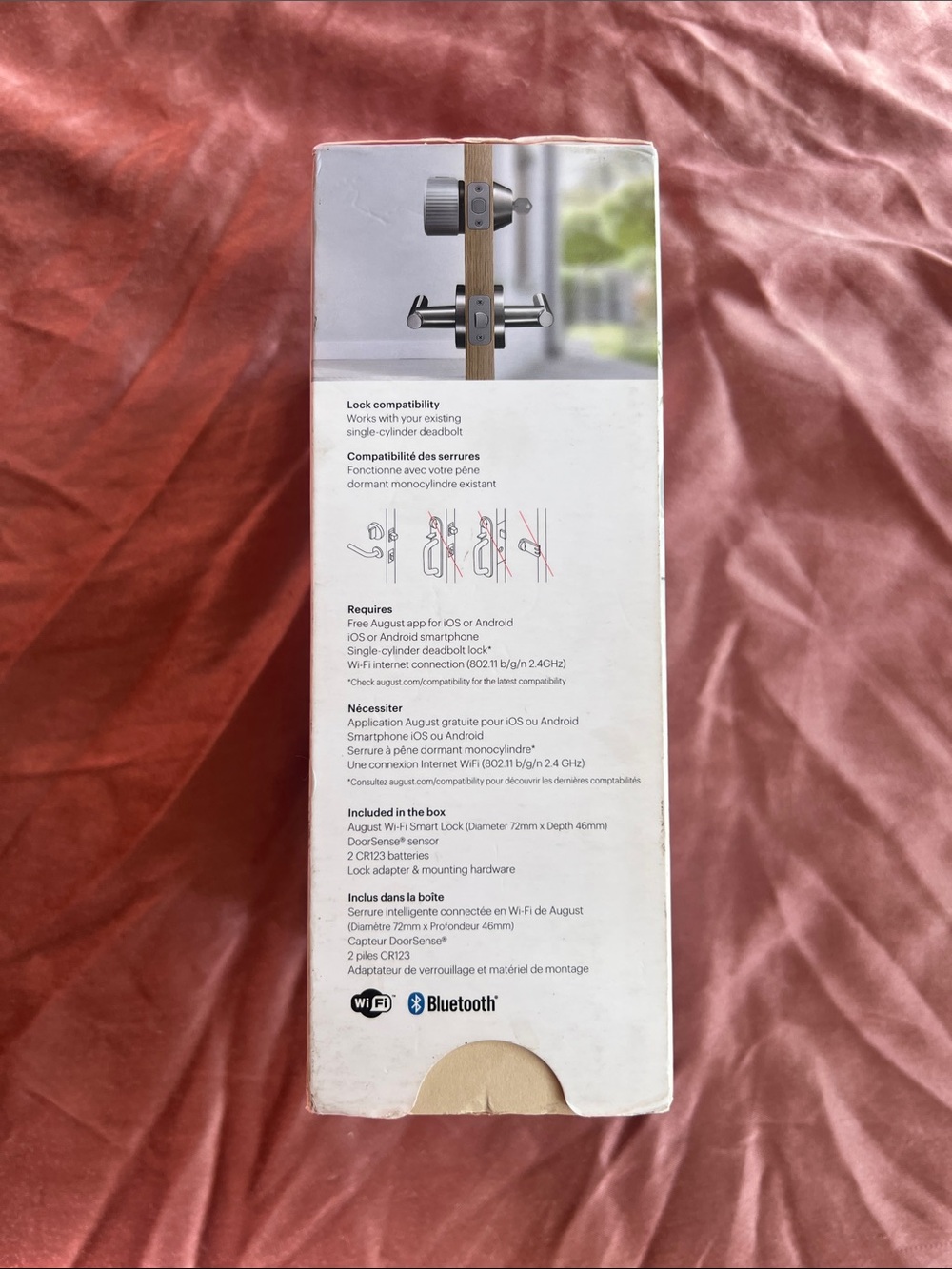Wi‑Fi Smart Lock — Silver - Picture 2 of 6